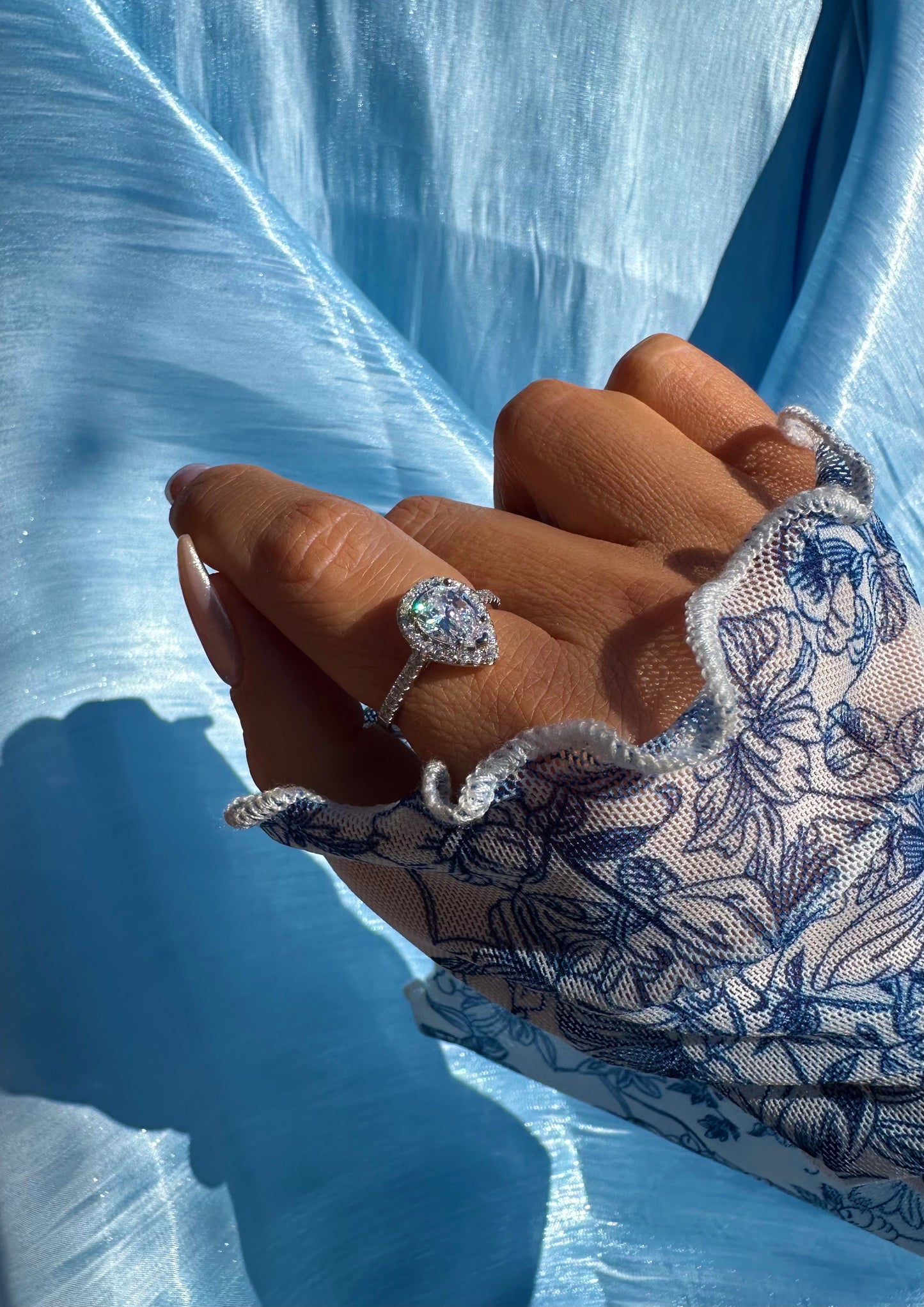 PEAR ✧ 925 SILVER Ring