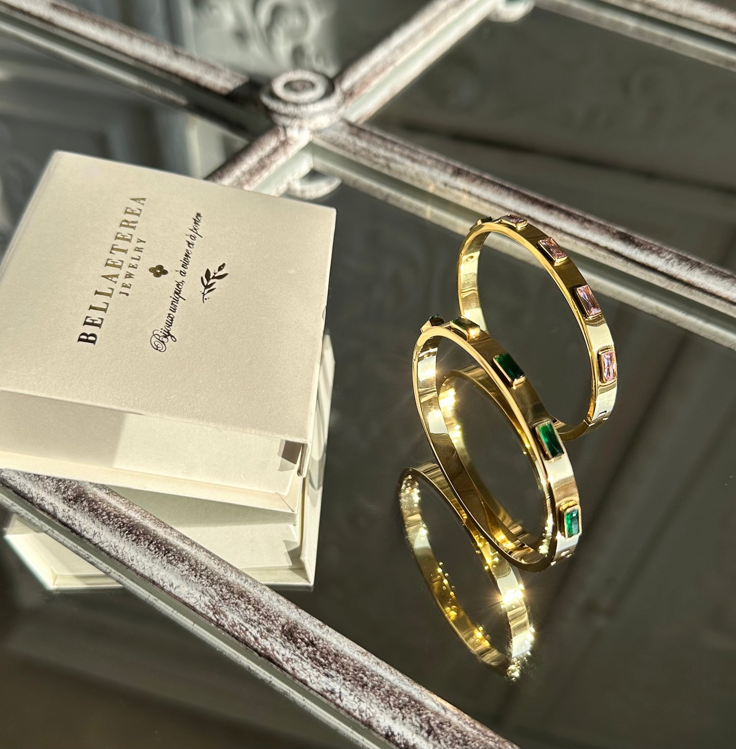 SERAPHINE ❥ Bangle Rosa