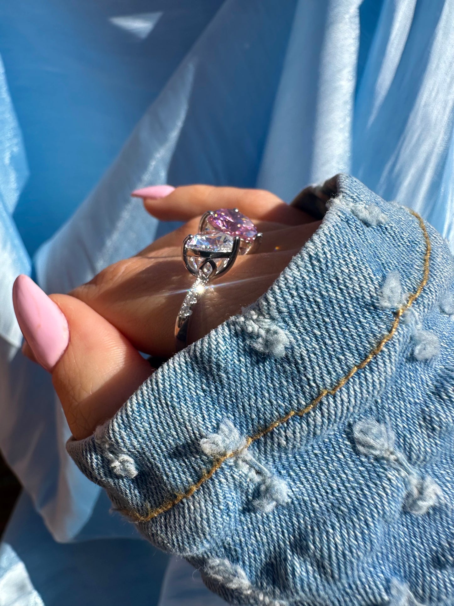 BARBIE ✧ Ring 925 SILVER/Pink