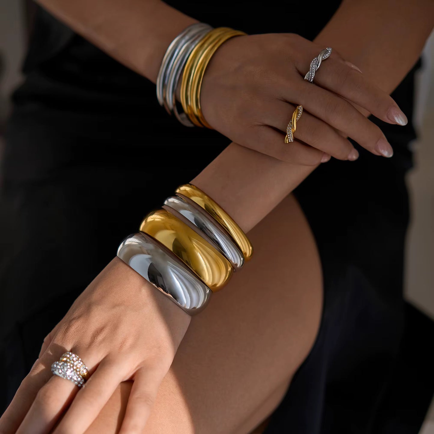 JASMINE ❥ Bangle Gold