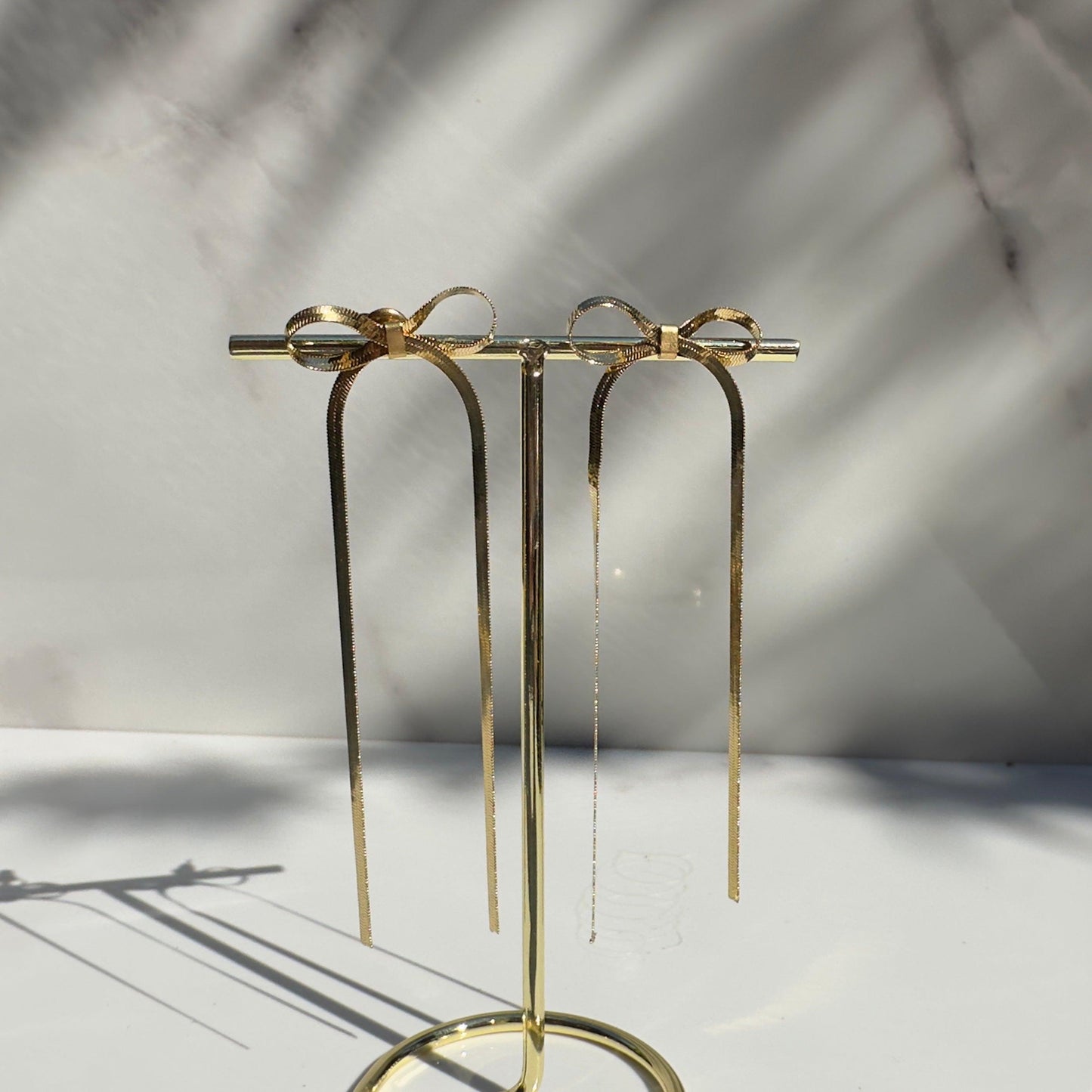 BOW ❥ Orecchini Gold - BELLAETEREA