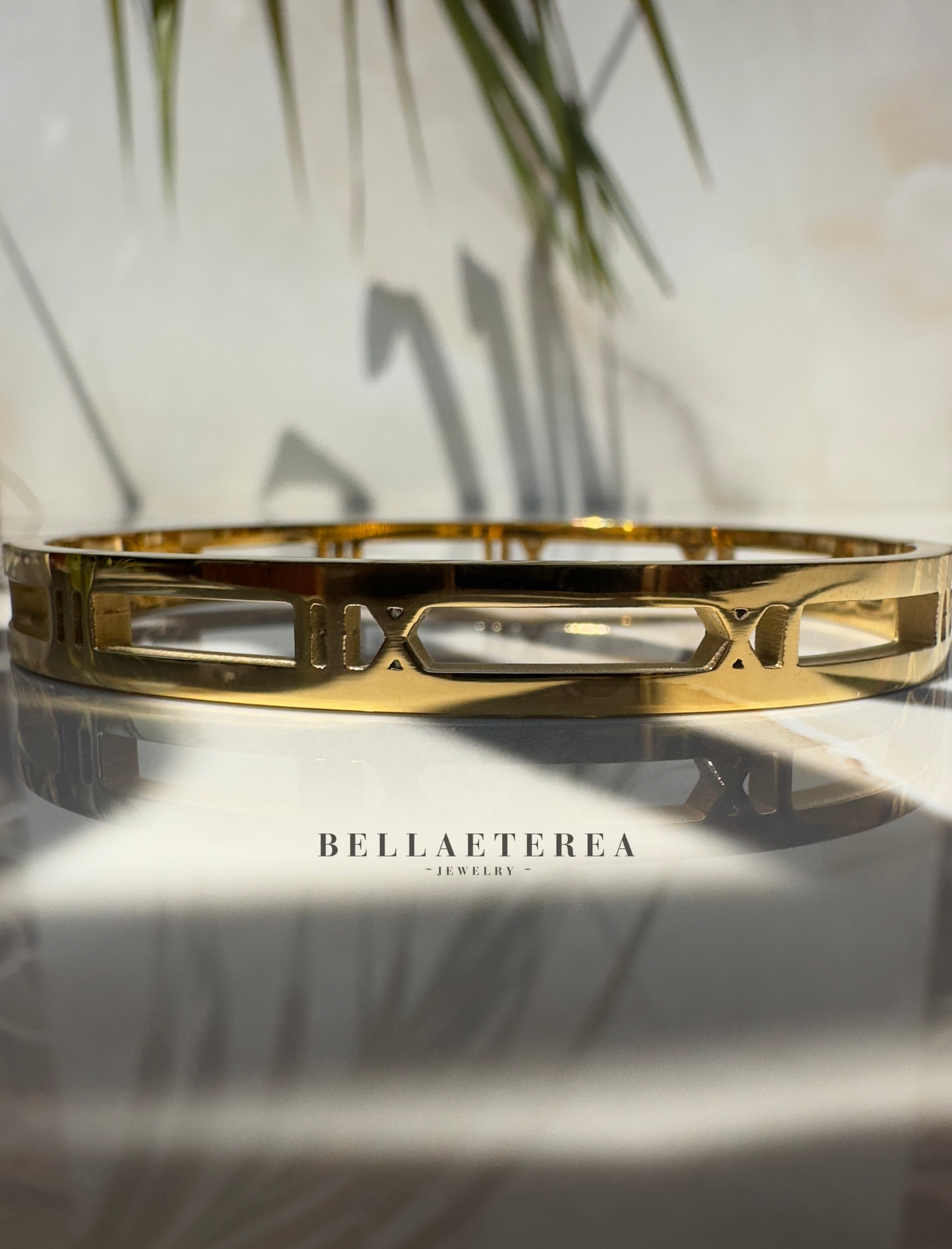 ROMA REVERSE ❥ Bangle Gold