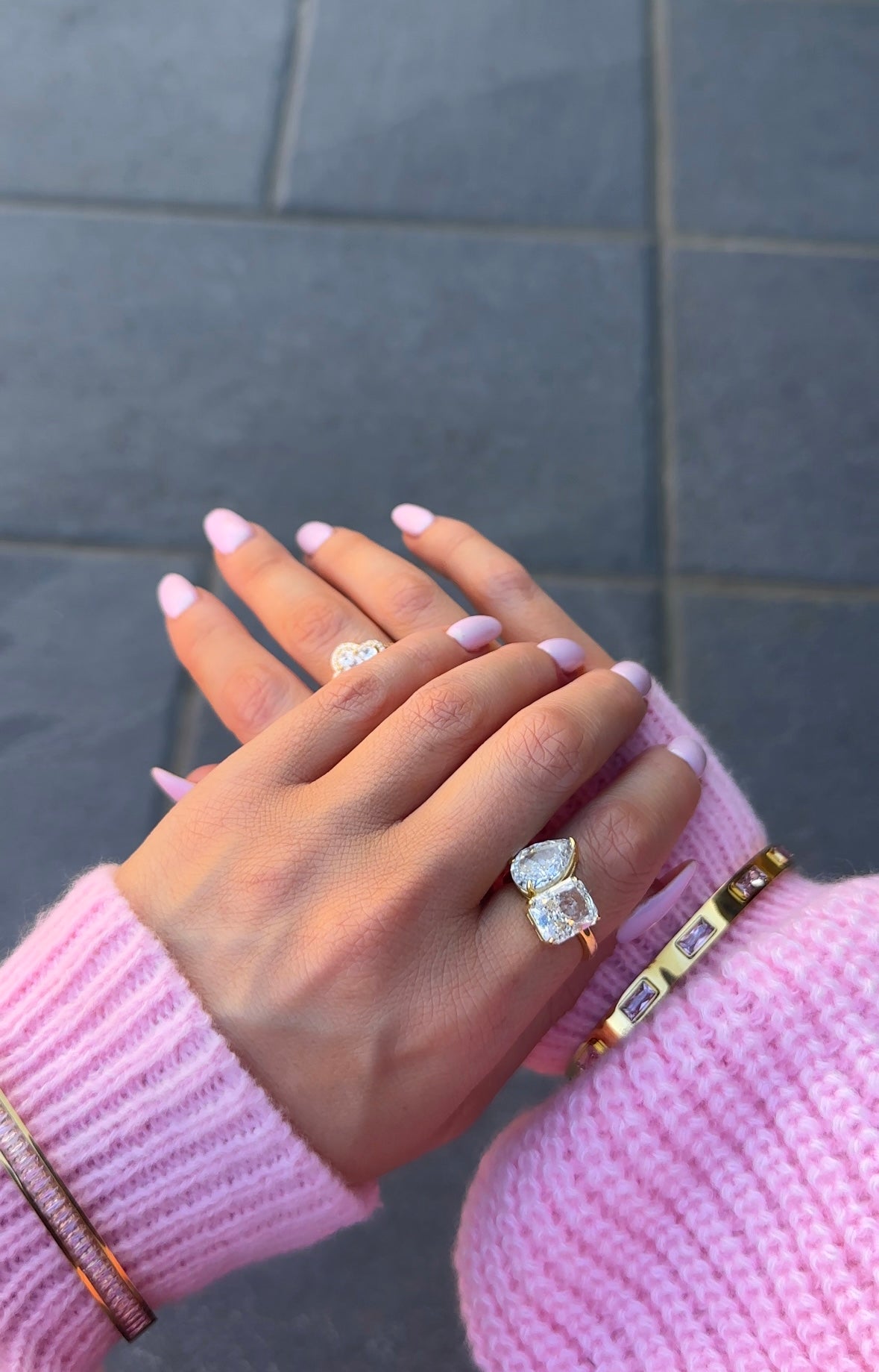 SERAPHINE ❥ Pink Bangle