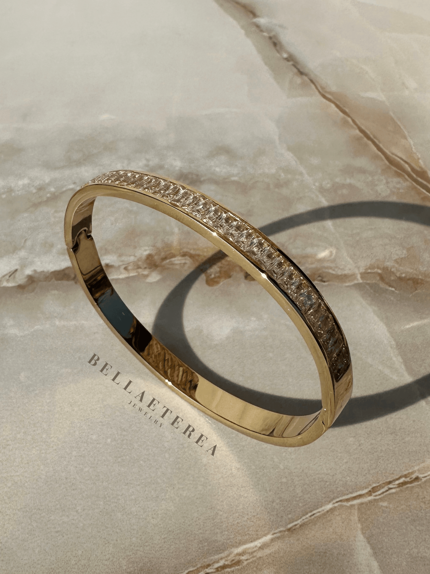 SKYLAR ❥ Bangle Gold/White