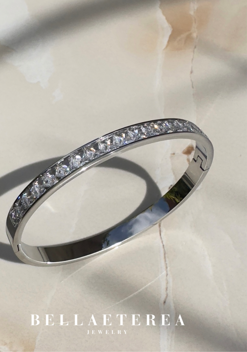 MADELEINE ❥ Bangle Silver