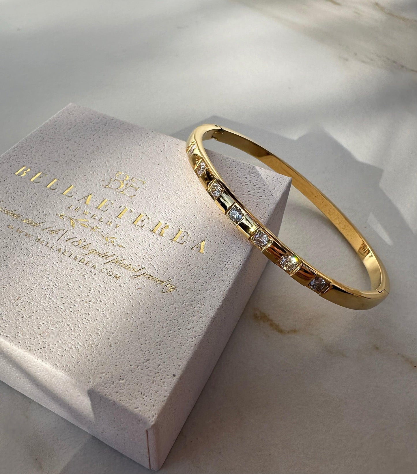 ELMIRA ❥ Bangle Gold