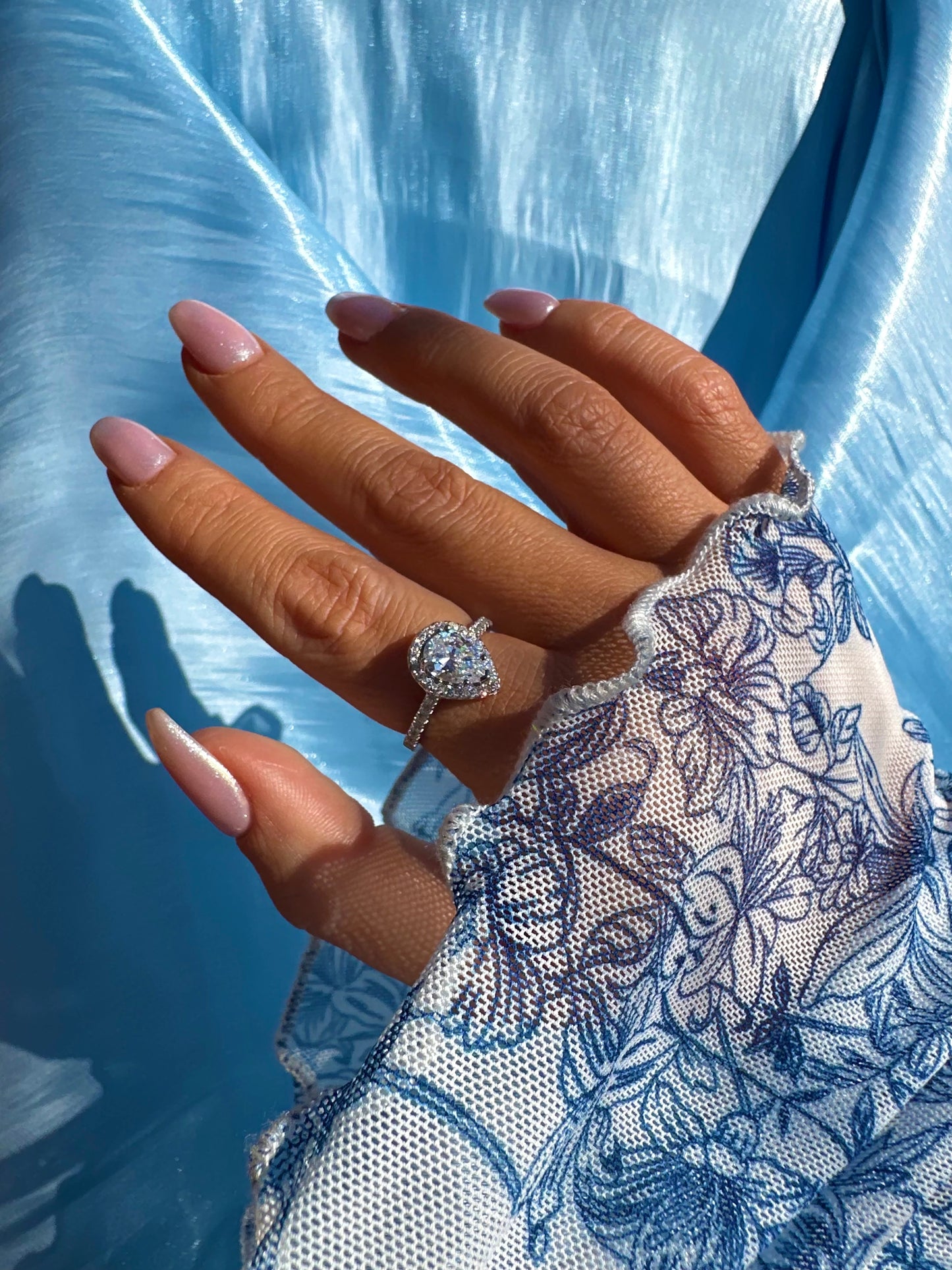 PEAR ✧ 925 SILVER Ring