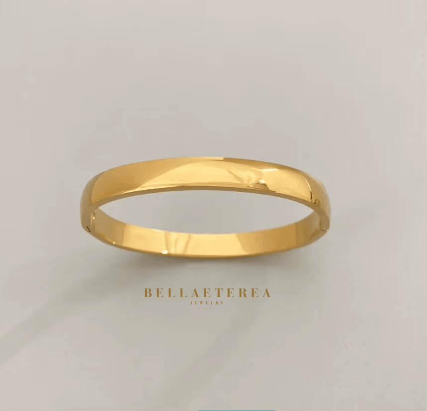MAXI ELLIE ❥ Gold Bangle
