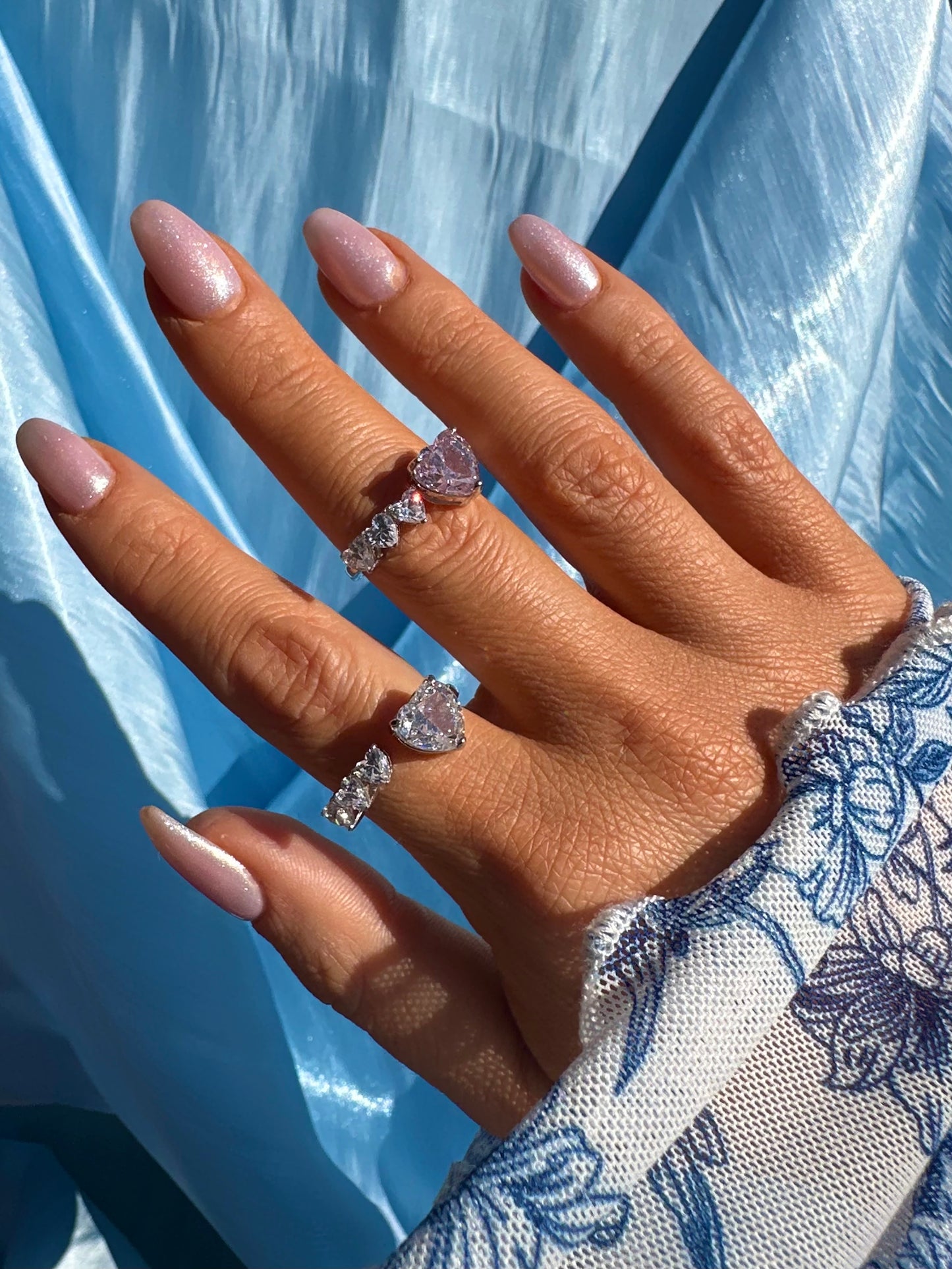 NOEMI ✧ 925 SILVER/White Ring