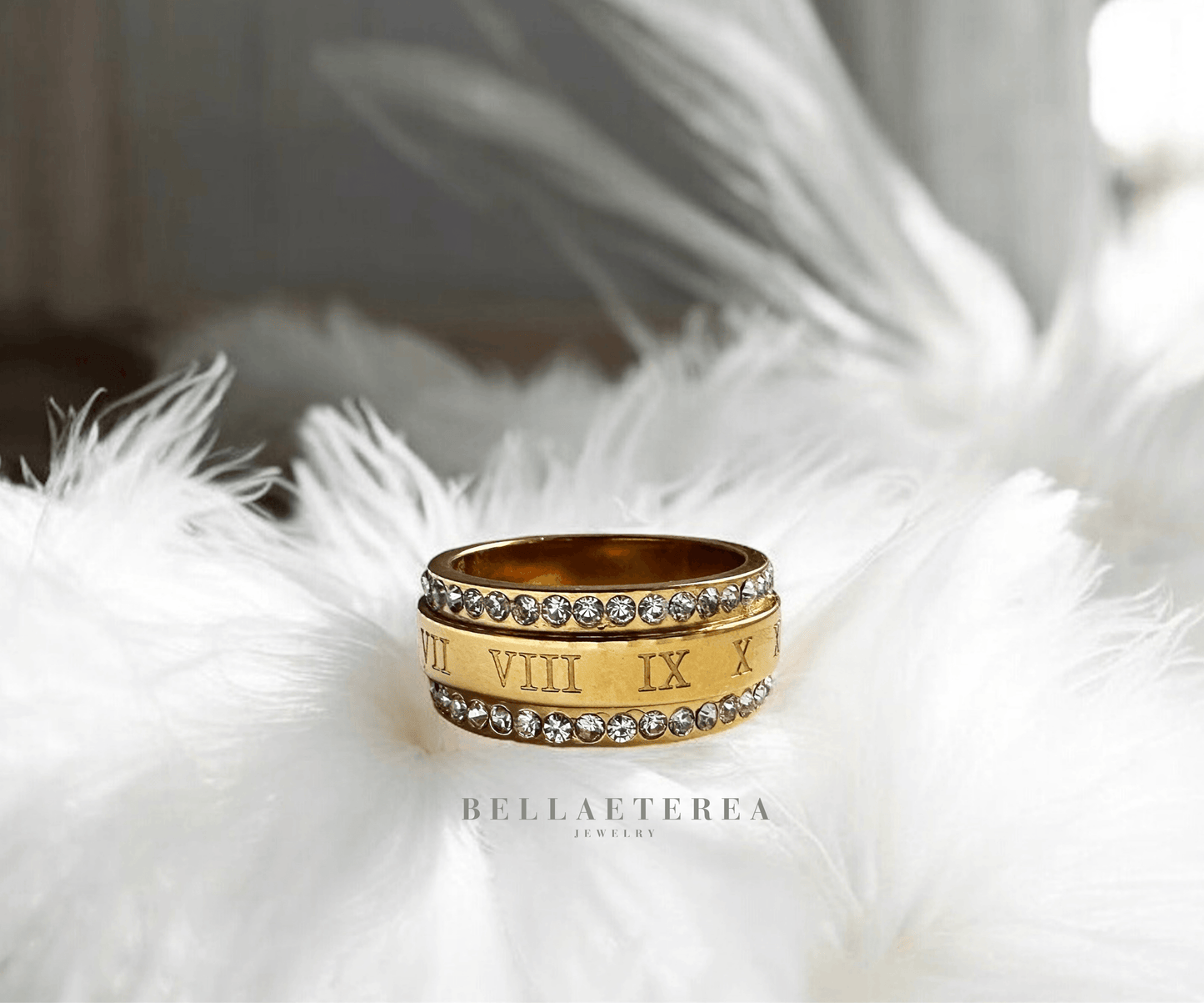 ROMA ❥ Gold Ring