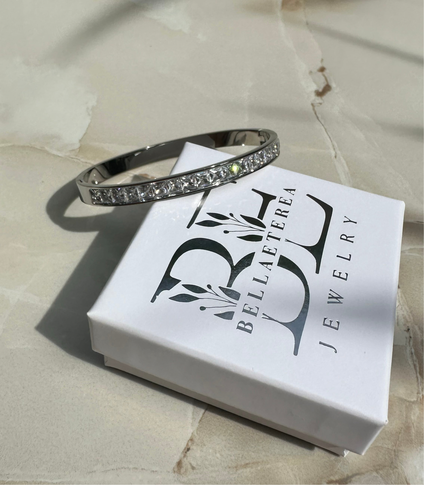MADELEINE ❥ Bangle Silver