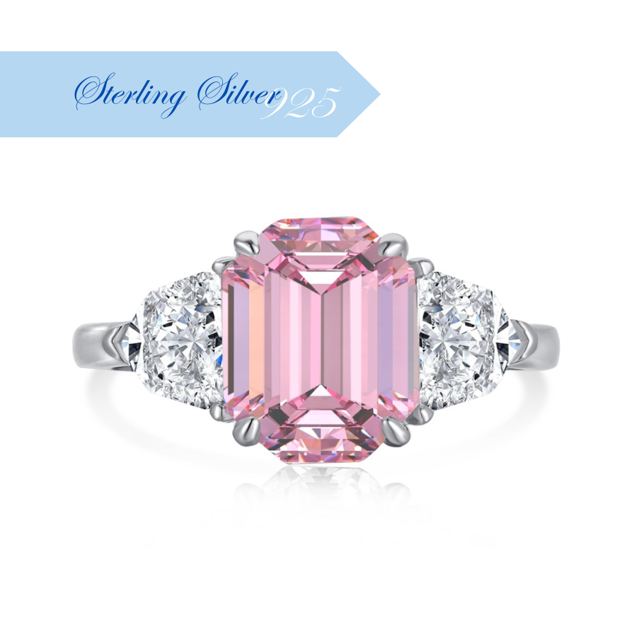 MONACO ✧ 925 SILVER/Pink Ring