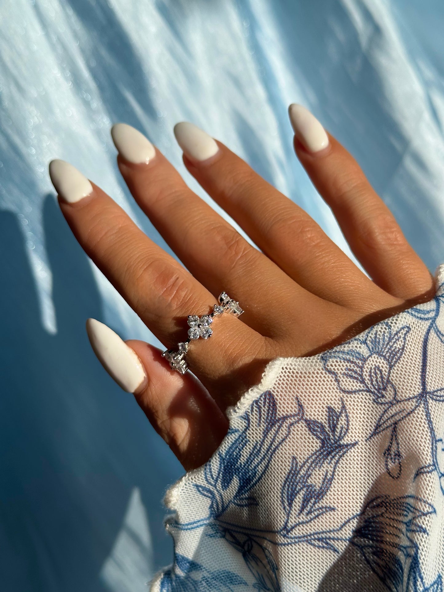 FLEUR DE COEUR ✧ Anello ARGENTO 925