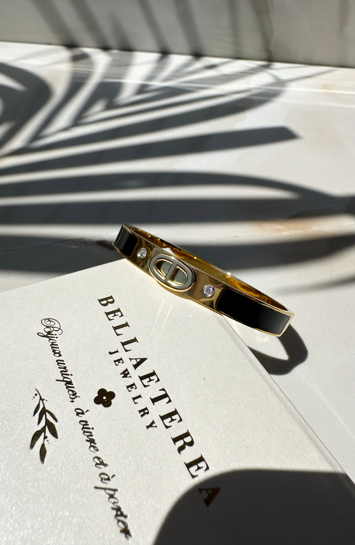 EVELYN ❥ Bangle Nero