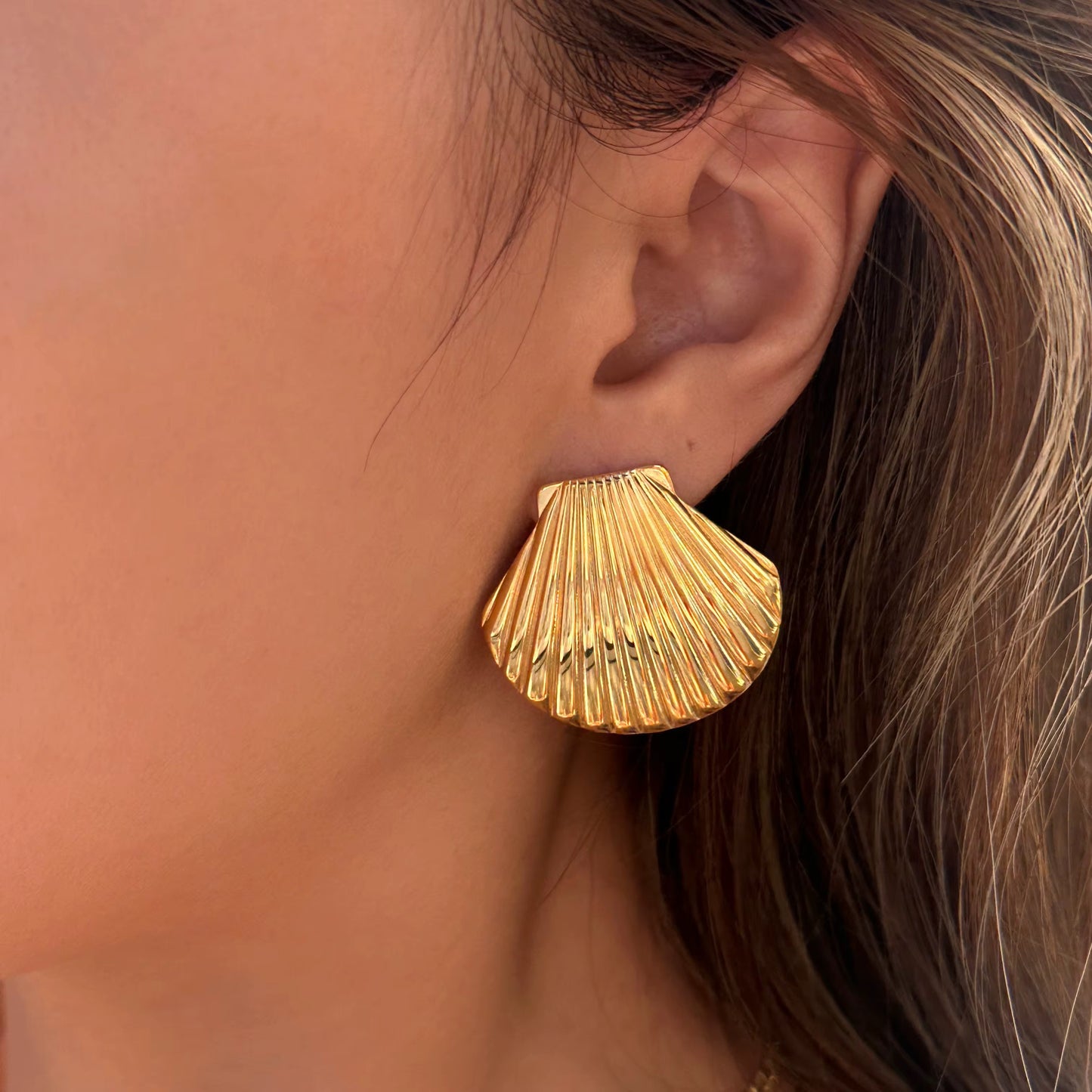 MAREA ❥ Gold Earrings