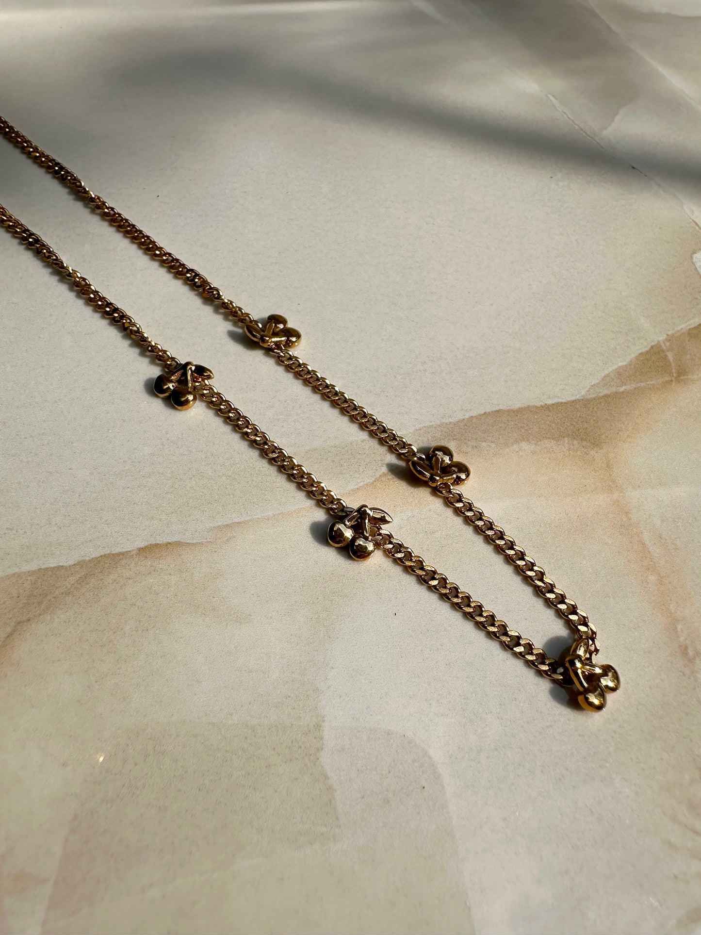 GOLDEN CHERRY ❥ Collana