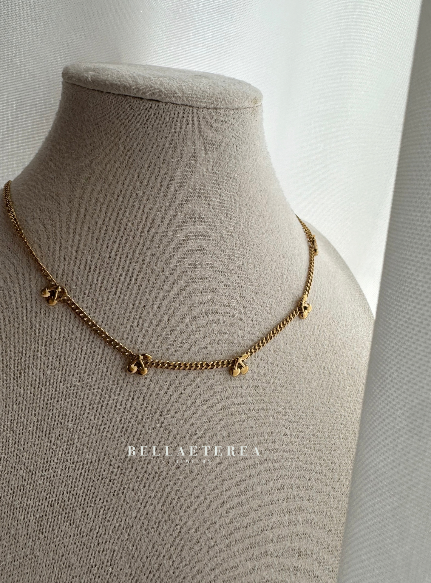 GOLDEN CHERRY ❥ Collana