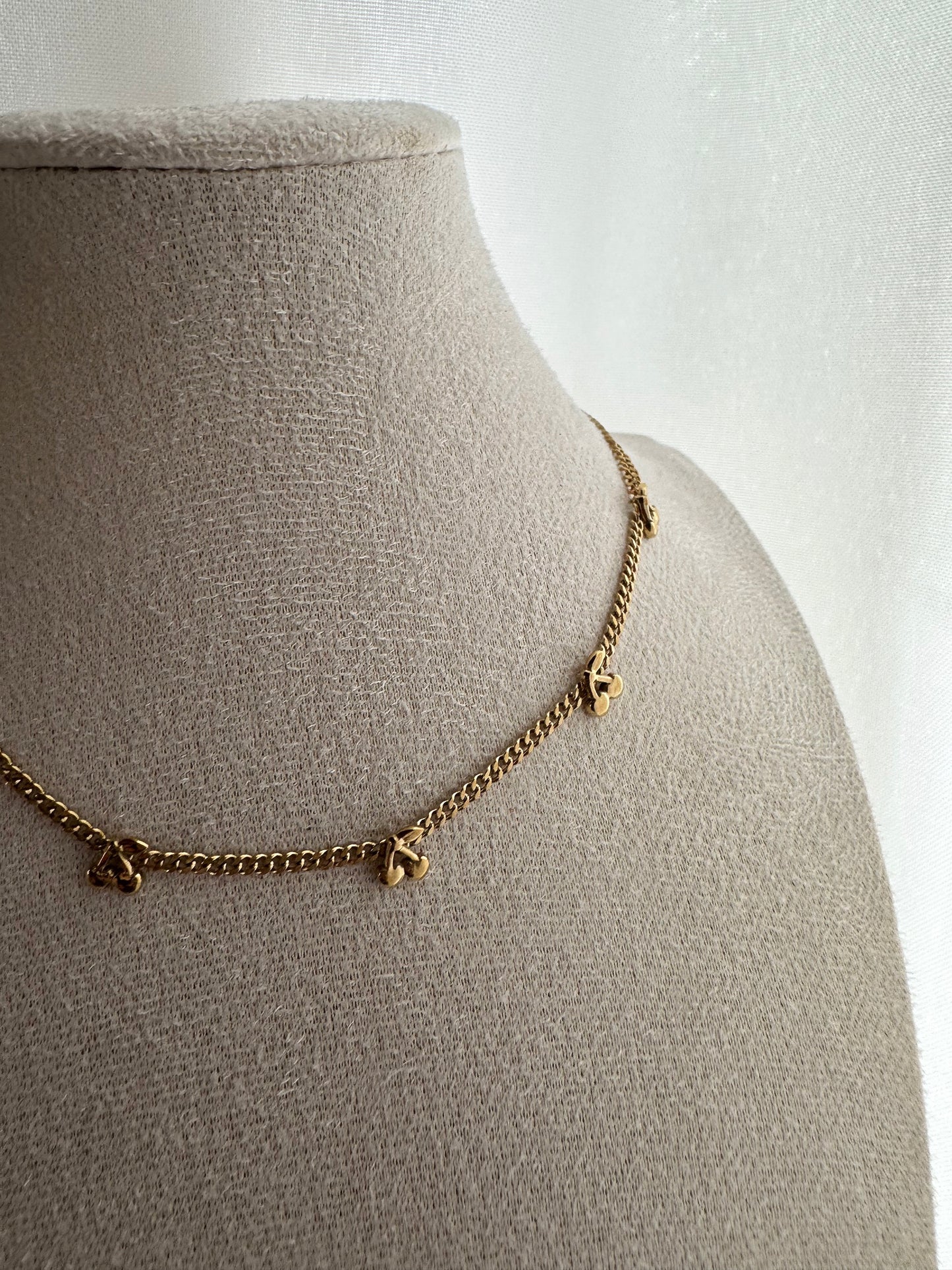 GOLDEN CHERRY ❥ Collana