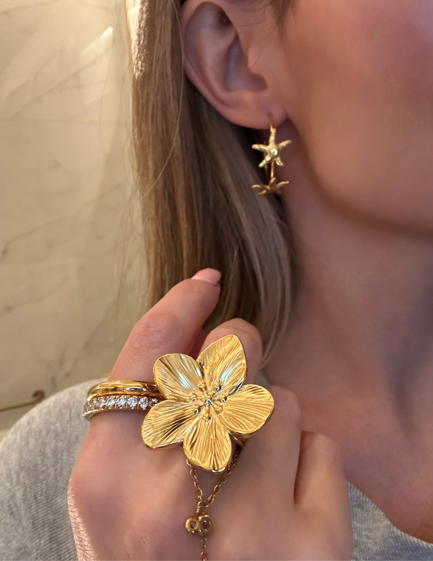 HIBISCUS ❥ Anello