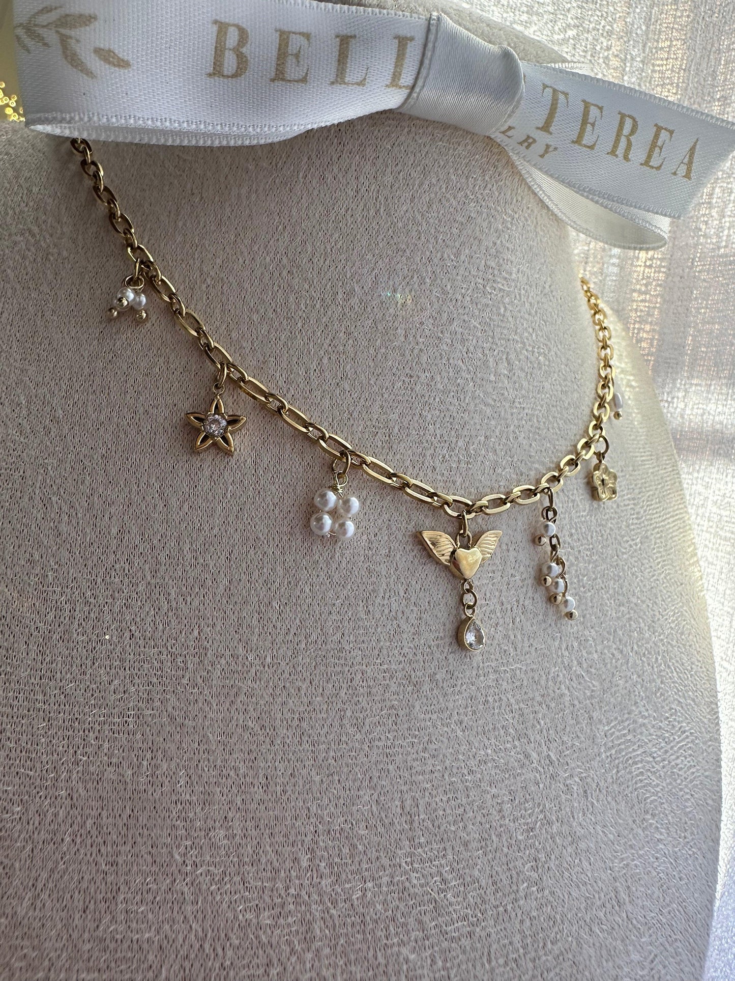 ANGEL ❥ Collana Gold