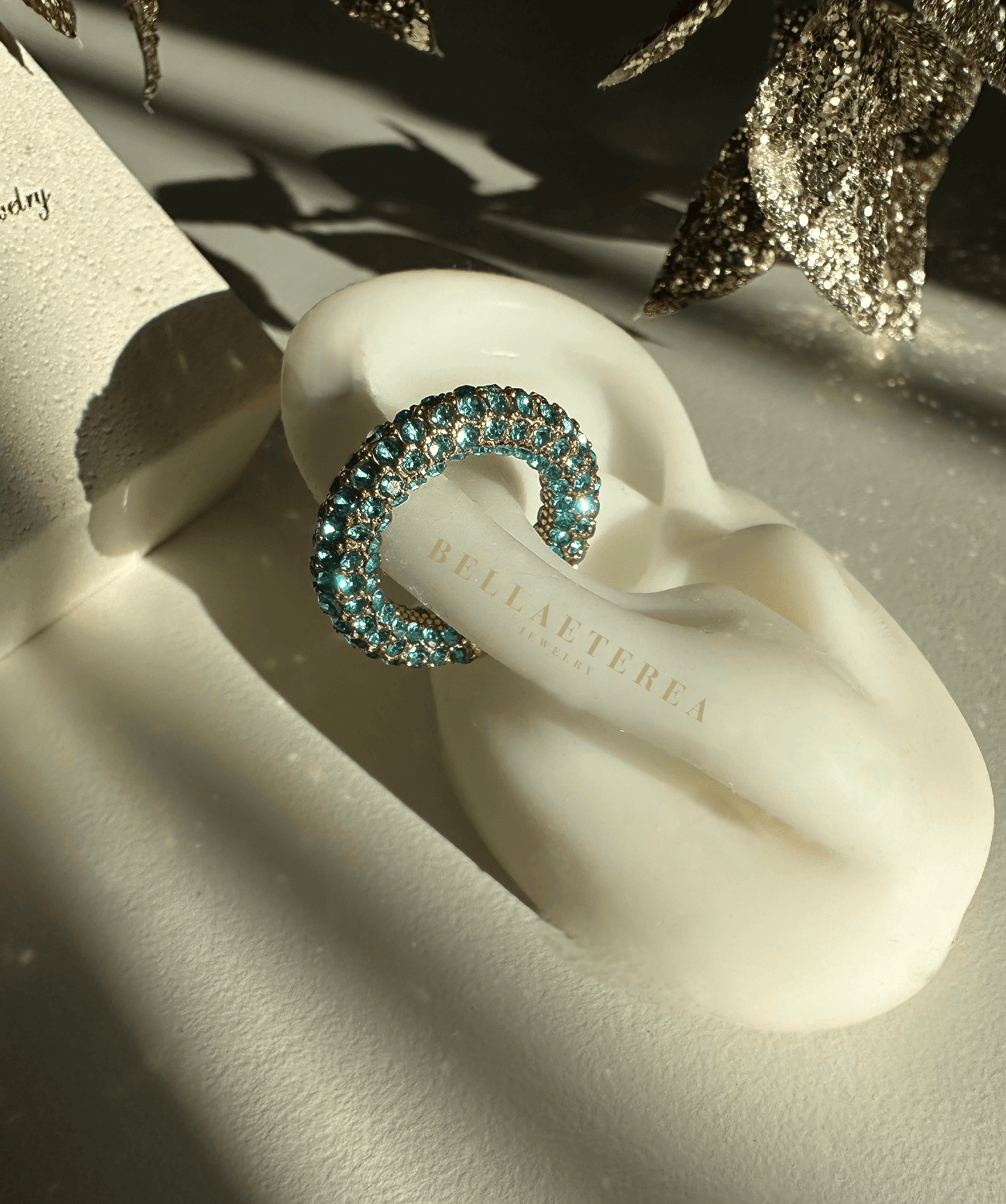 RAINBOW ❥ Ear Cuff Acqua