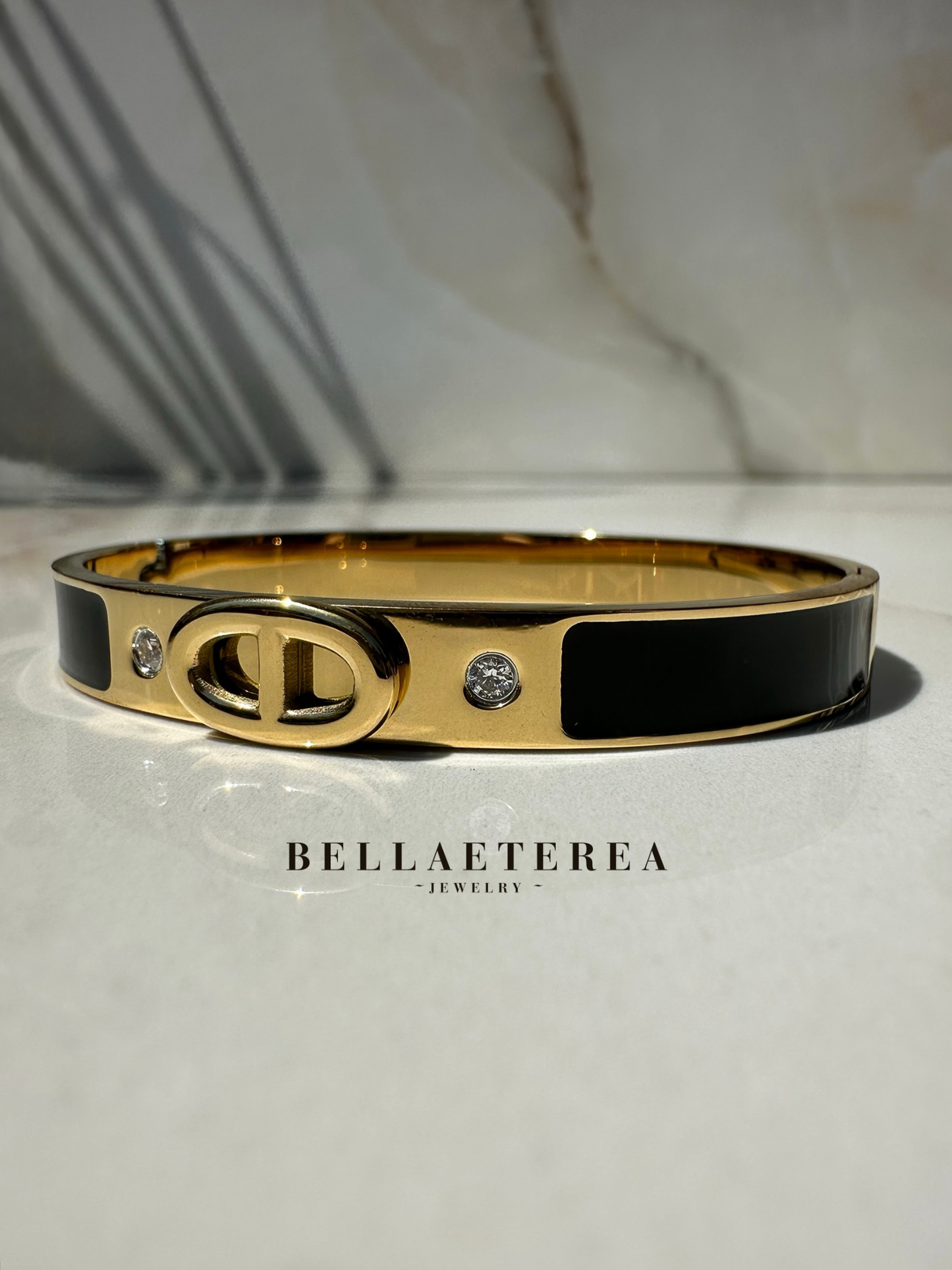 EVELYN ❥ Bangle Nero