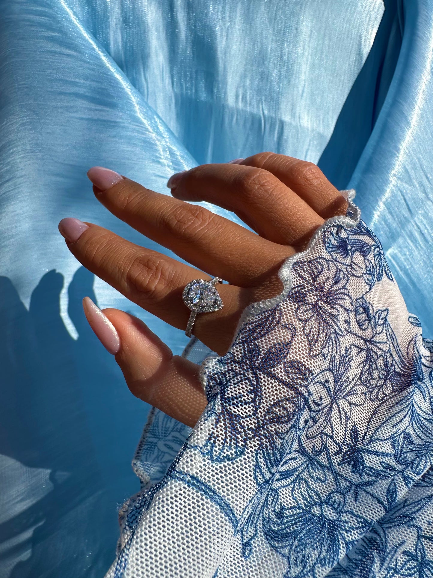 PEAR ✧ 925 SILVER Ring