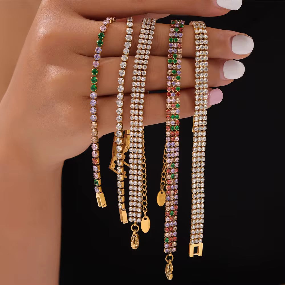 SERENA ❥ Bracciale Multicolore