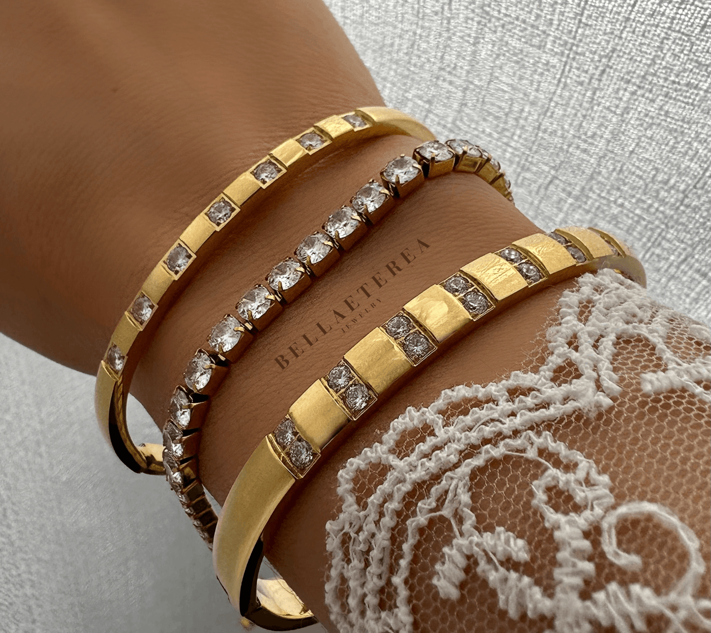 ELMIRA ❥ Bangle Gold