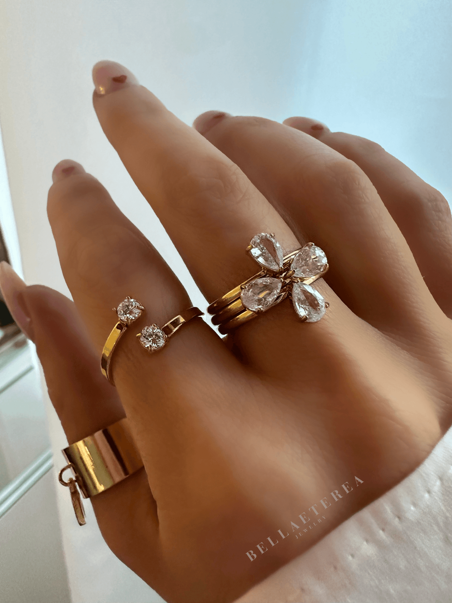 FLORA SET ❥ Anelli