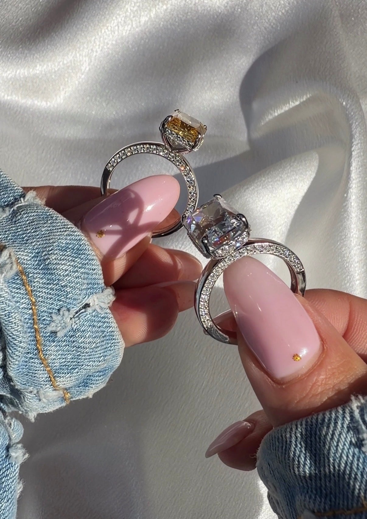 TRESOR ✧ Anello ARGENTO 925/Bianco
