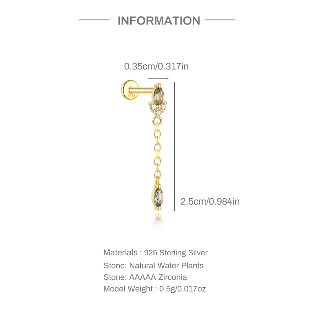 FOREST GLOW ✧ Piercing ARGENTO 925/Gold