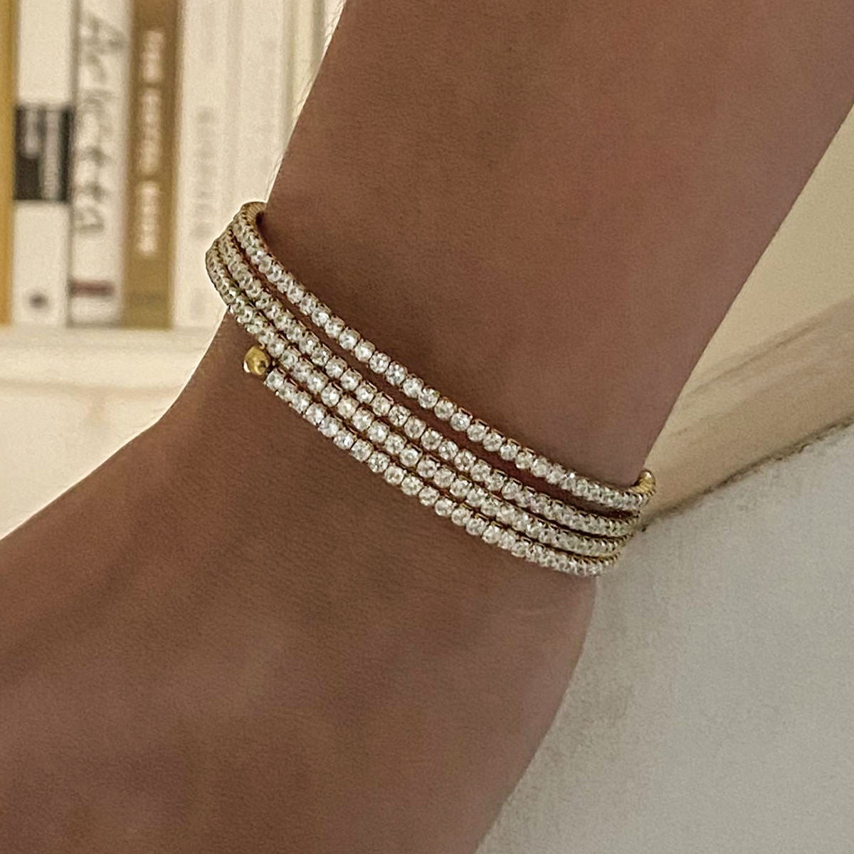 DIAMOND WRAP ❥ Bangle