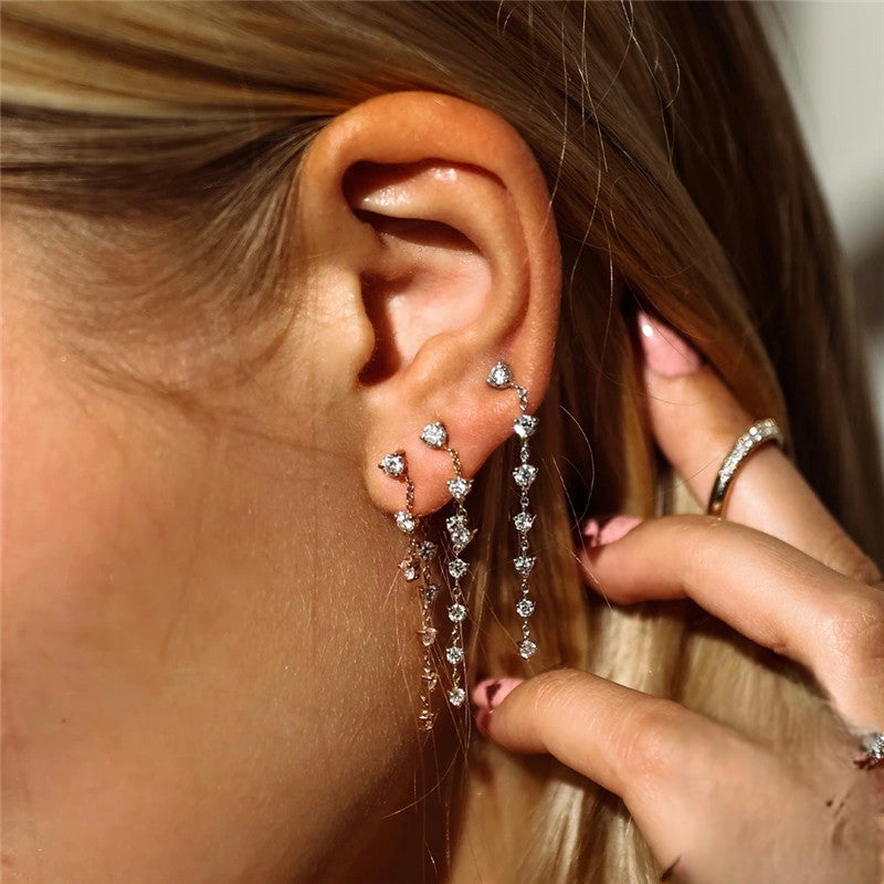 GLOW RIBBON ✧ 925 SILVER/Gold Earrings