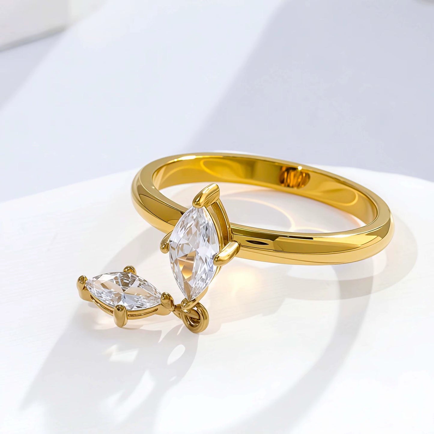 MARQUISE DROP ❥ Anello - BELLAETEREA