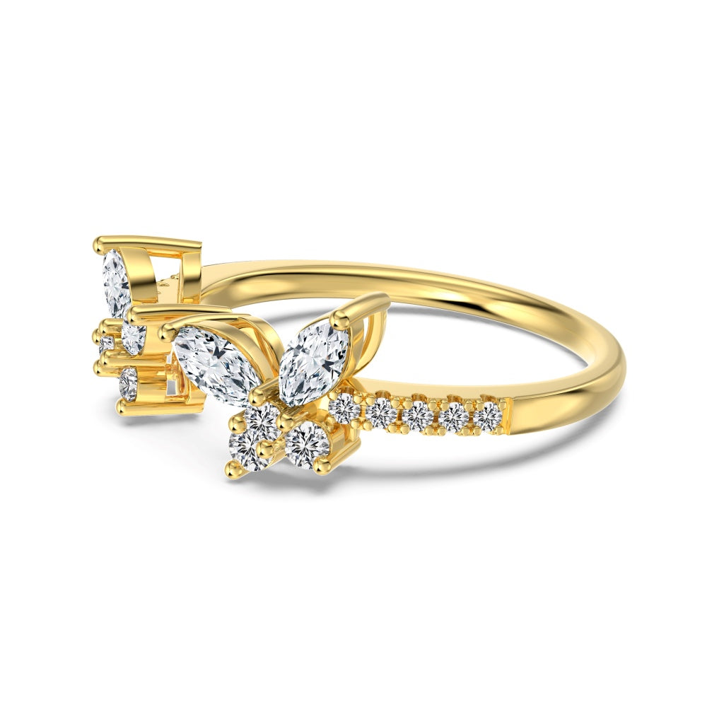 PAPILLON ✧ 925 SILVER/Gold Ring