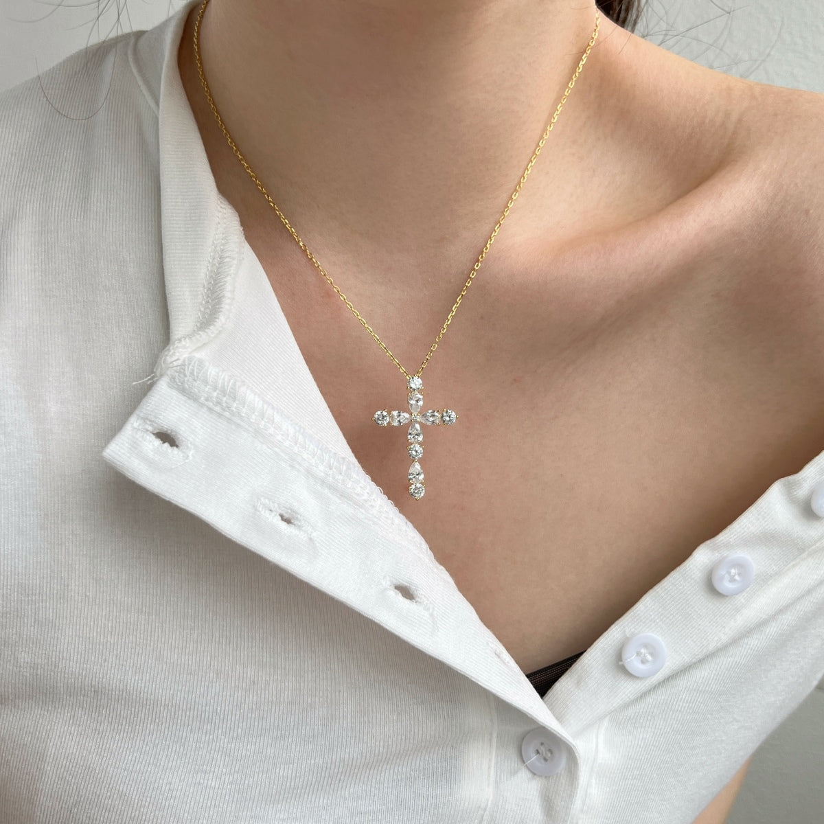 CROISÉE ✧ 925 SILVER/18k Gold necklace