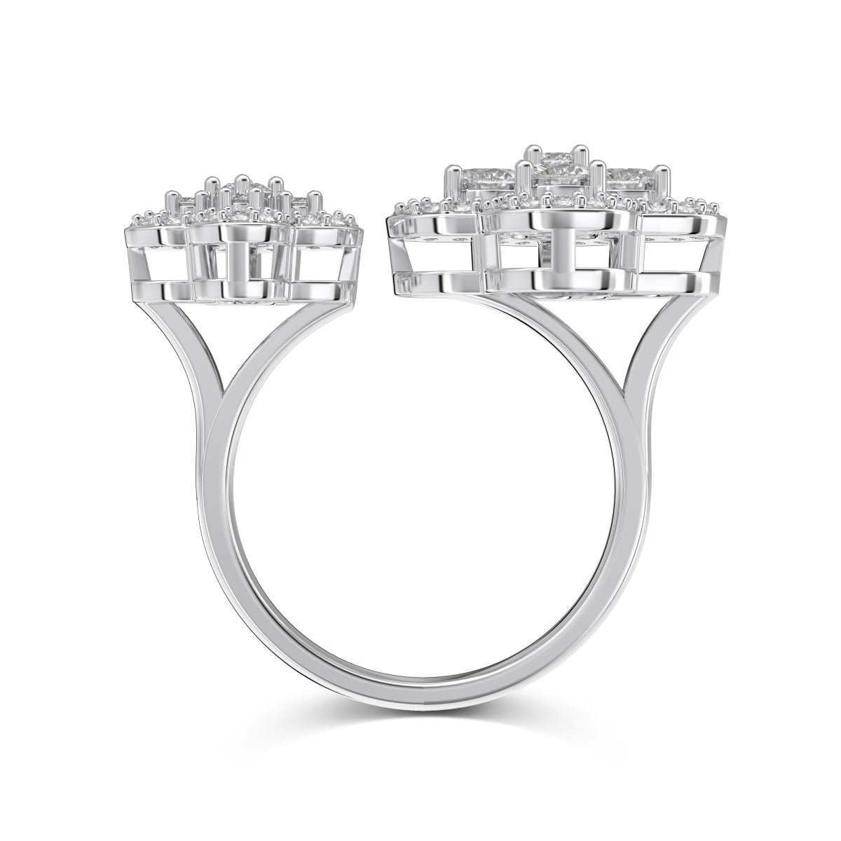 DOUBLE MARGAUX ✧ Anello ARGENTO 925