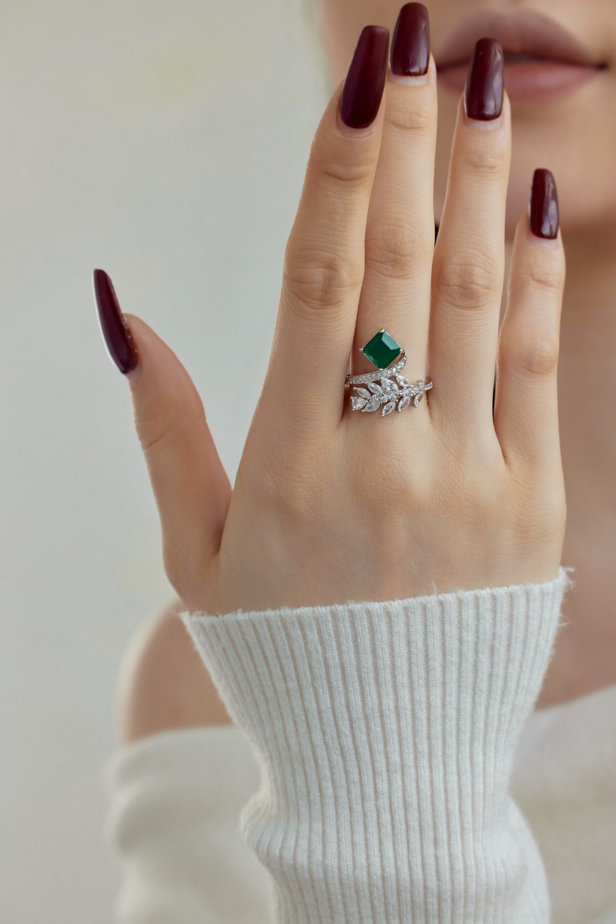 RAMAGE IMPÉRIAL ✧ 925 SILVER/Green Ring