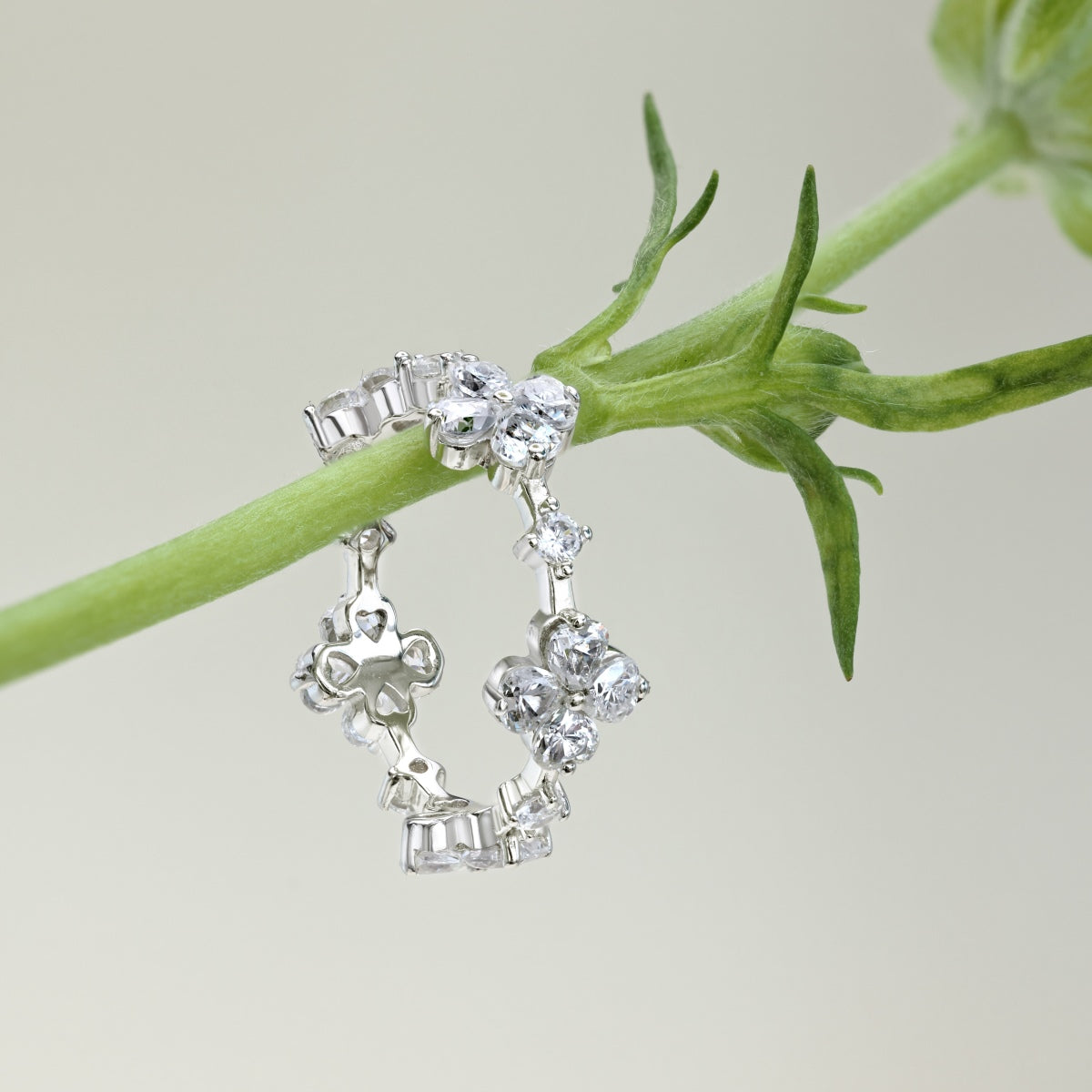 FLEUR DE COEUR ✧ Anello ARGENTO 925