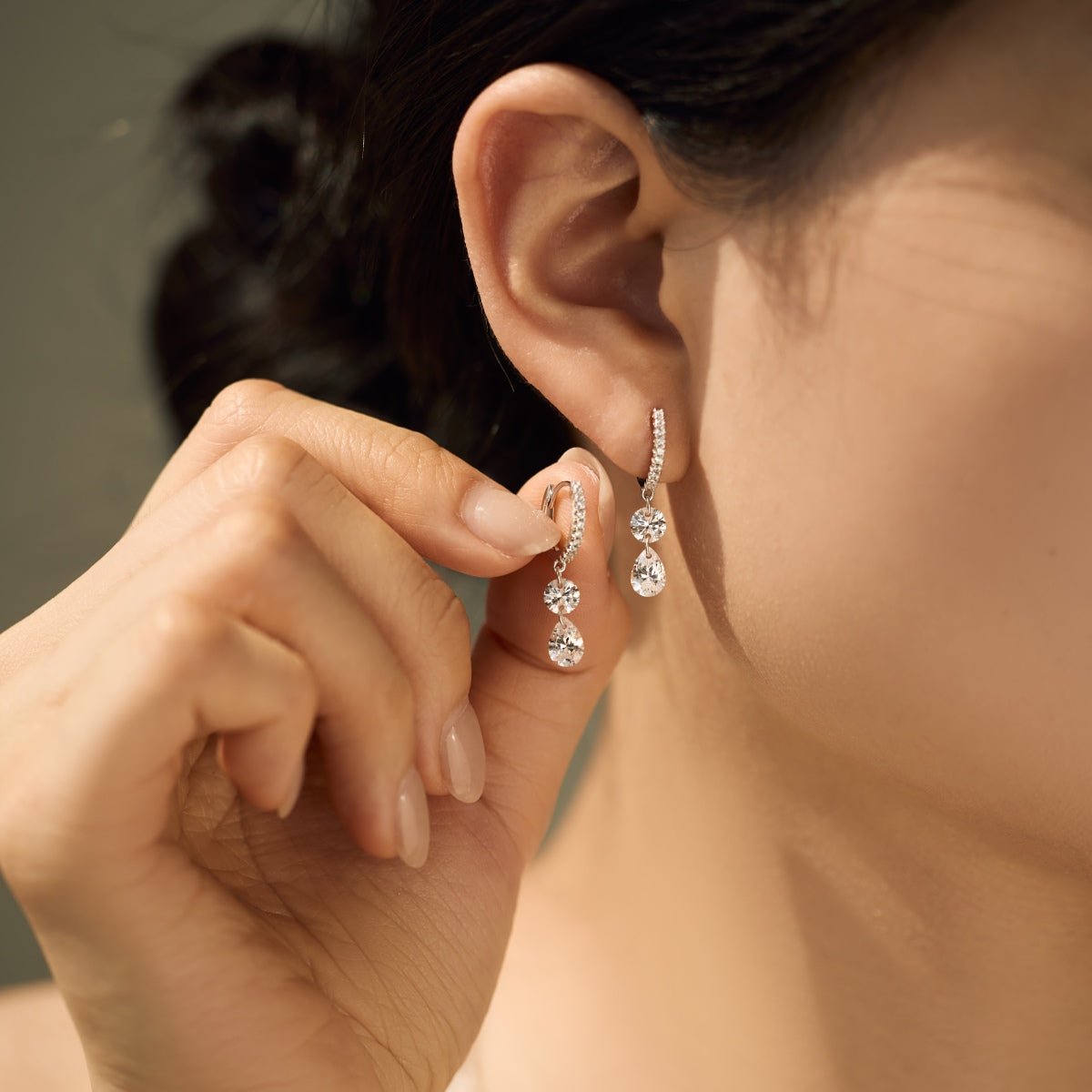 CRYSTAL FALL ✧ 925 SILVER Earrings