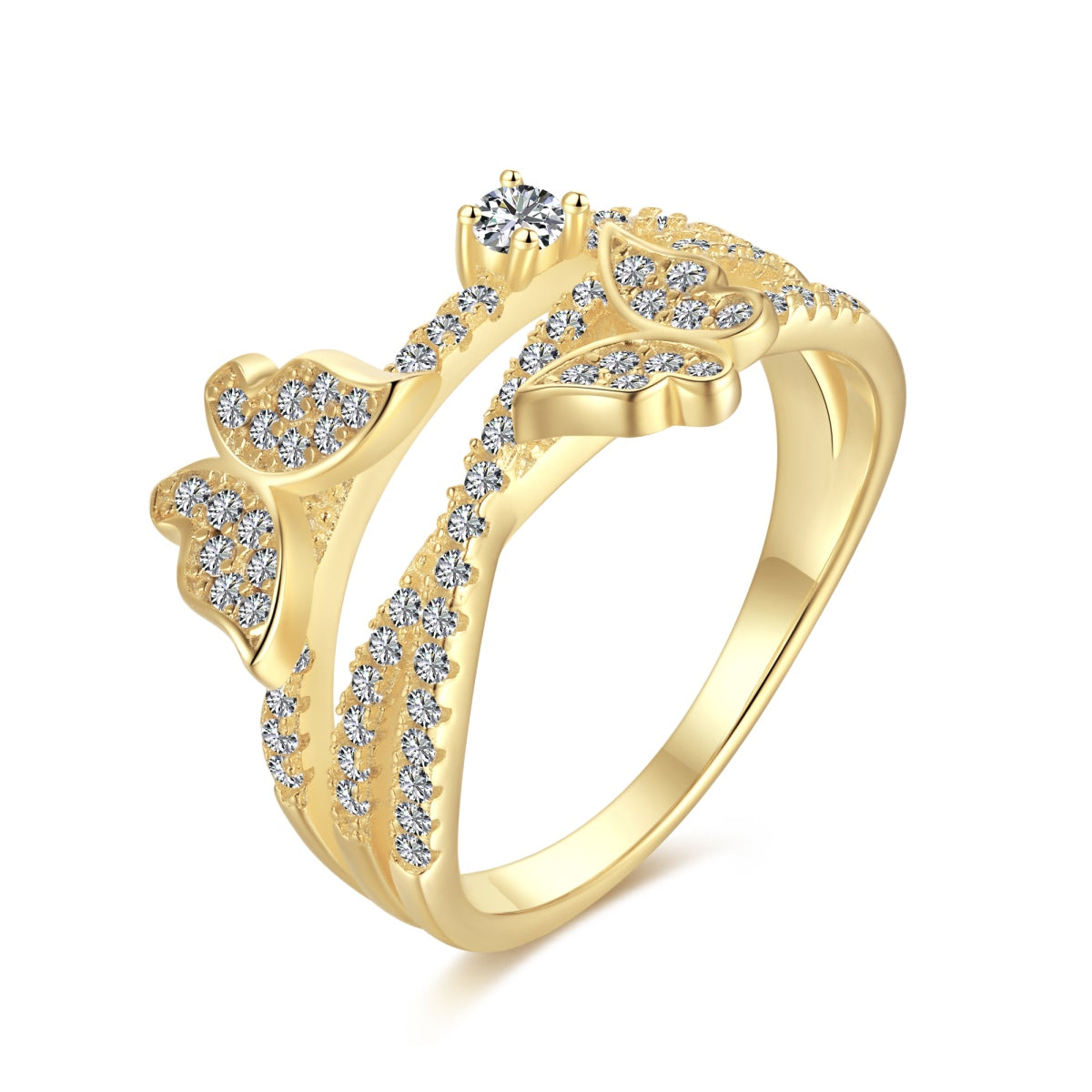 BONNIE ✧ Anello ARGENTO 925/Gold 18k