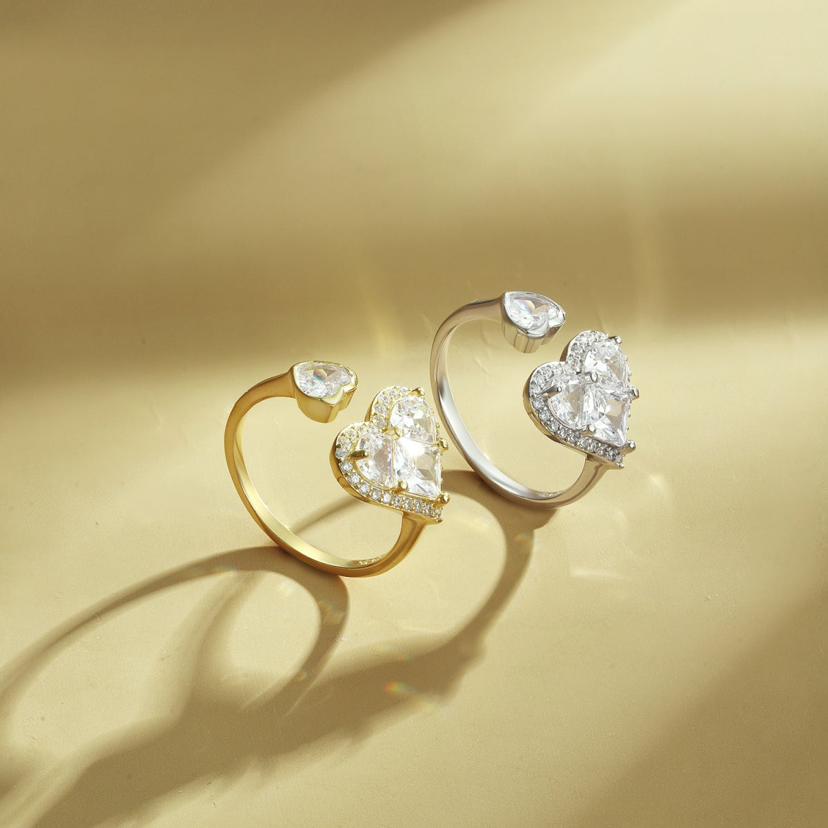 DULCE ✧ 925 Silver/Gold Ring