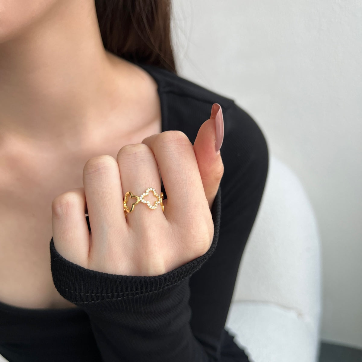 FLORES ✧ 925 SILVER/Gold Ring