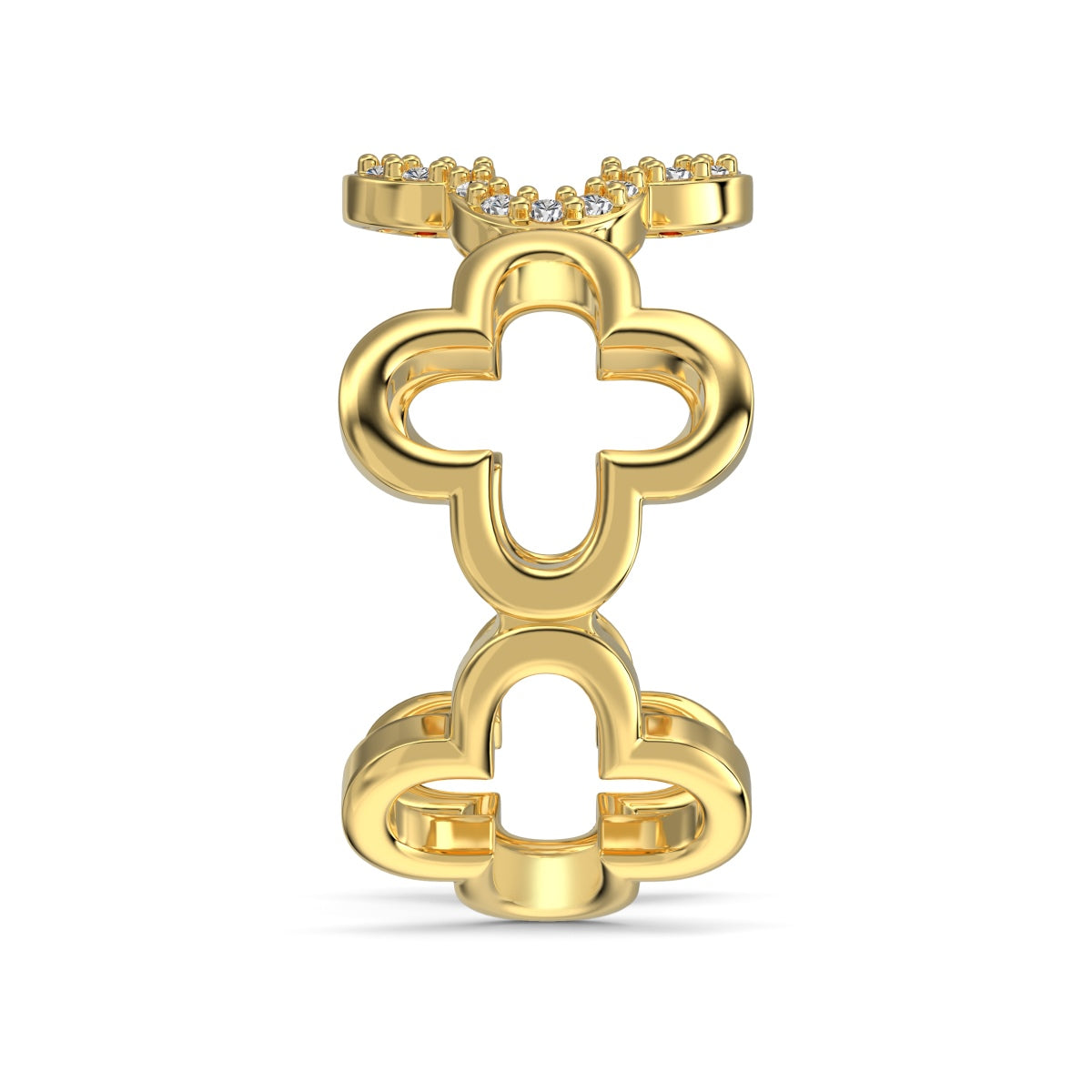 FLORES ✧ 925 SILVER/Gold Ring