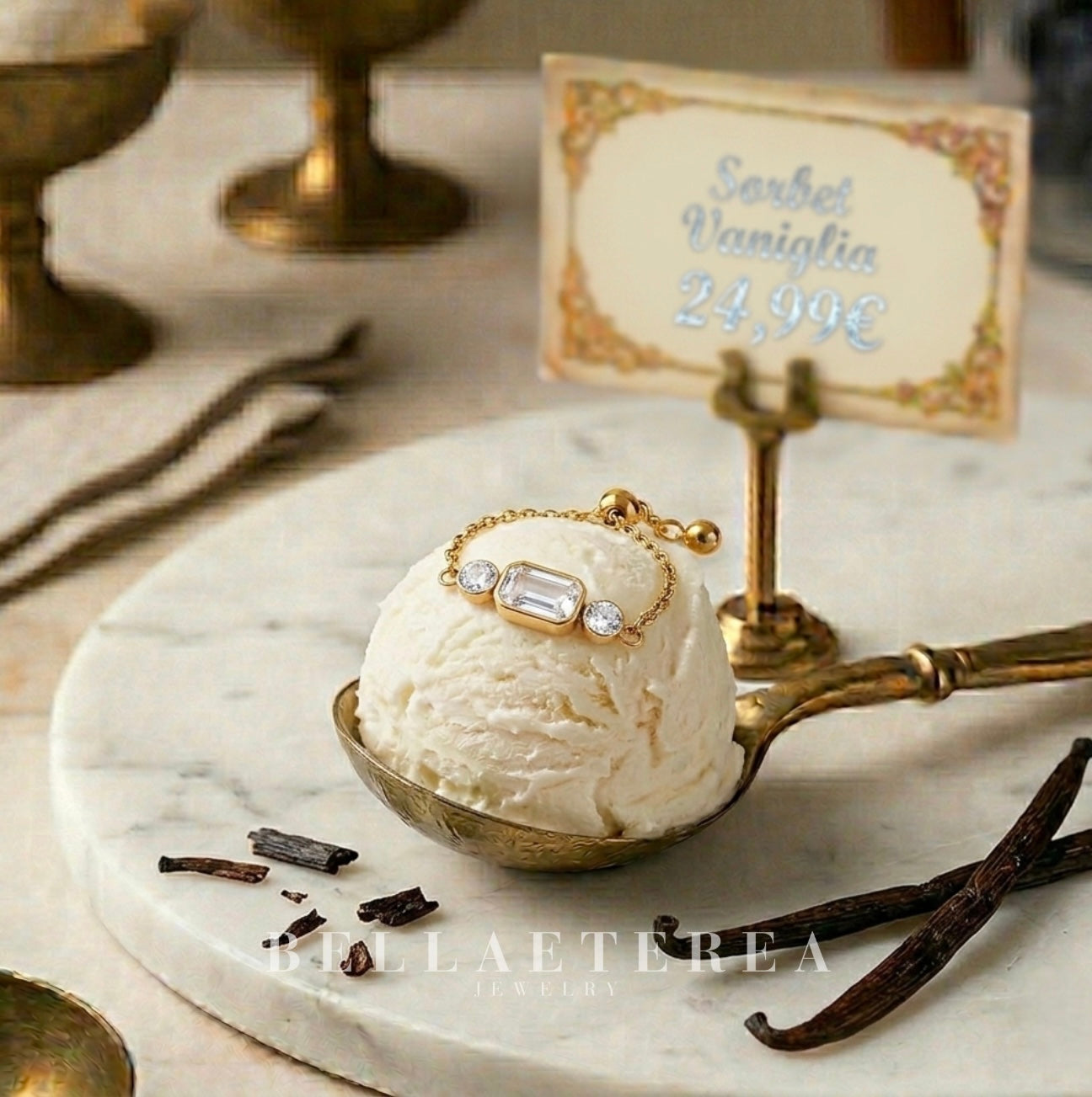 SORBET VANIGLIA ❥ Anello - BELLAETEREA