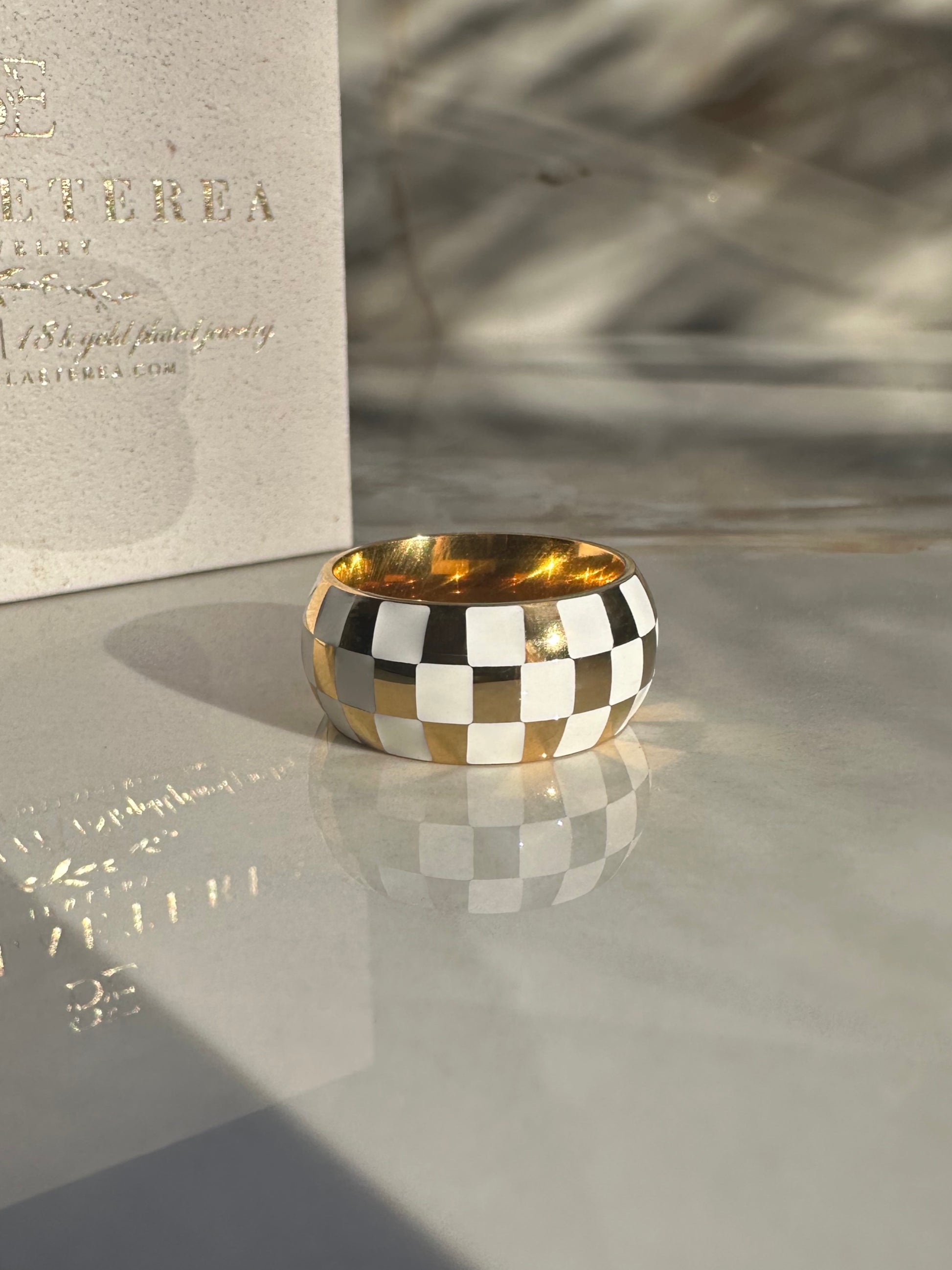 CHESSBOARD LUXE ❥ Anello - BELLAETEREA