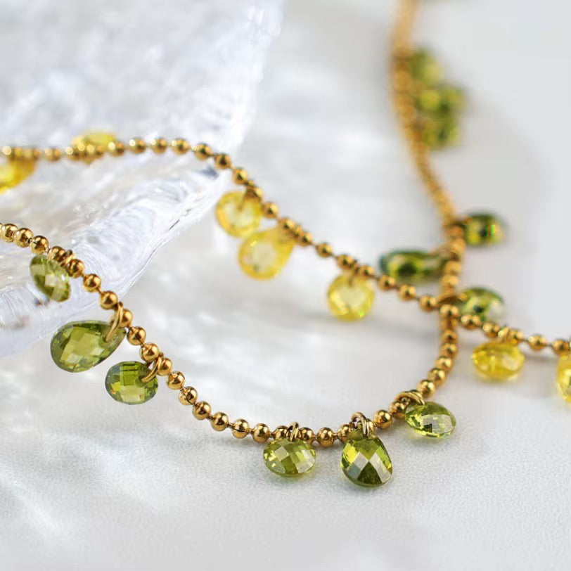 VIVIENNE ❥ Bracciale Verde