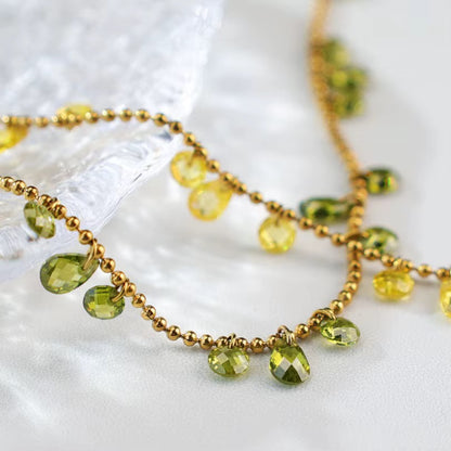 VIVIENNE ❥ Bracciale Verde