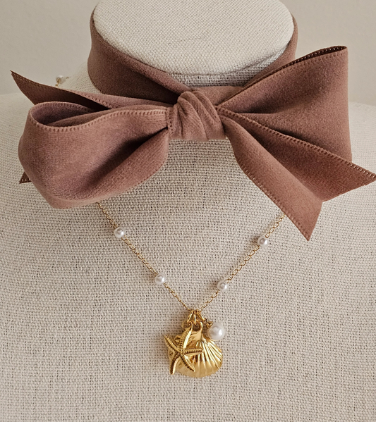 ONDA MARINA ❥ Collana Gold
